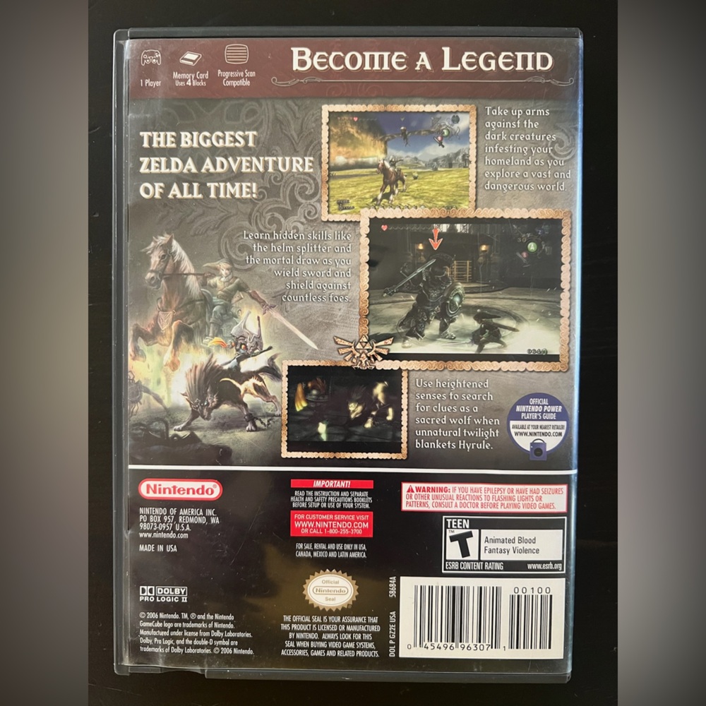 The Legend of Zelda Twilight Princess for Nintendo GameCube - Picture 3 of 4